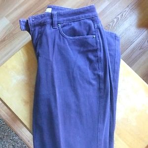 *BOGO* Coldwater Creek purple jeans size 8